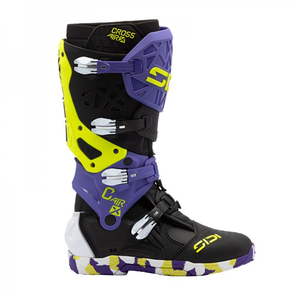 SIDI CROSSAIR X BOTTES BLACK PURPLE BOOTS