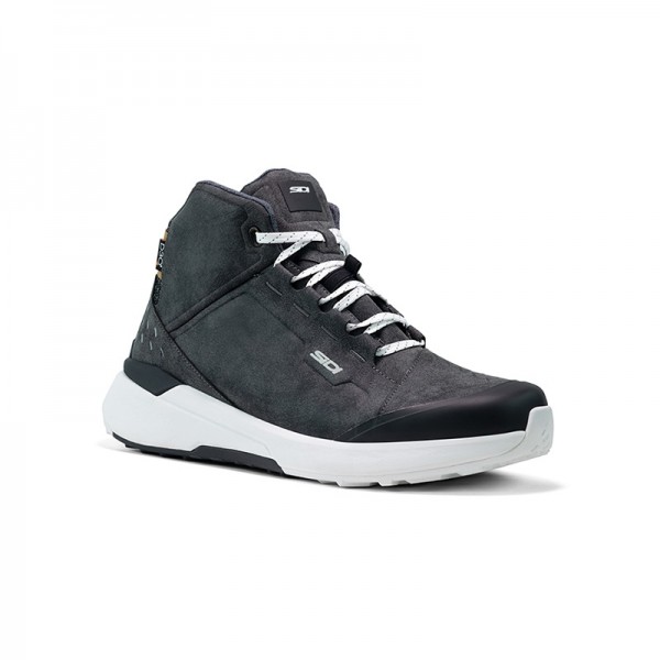 SIDI NUCLEUS SUEDE WP BLACK WHITE SHOES