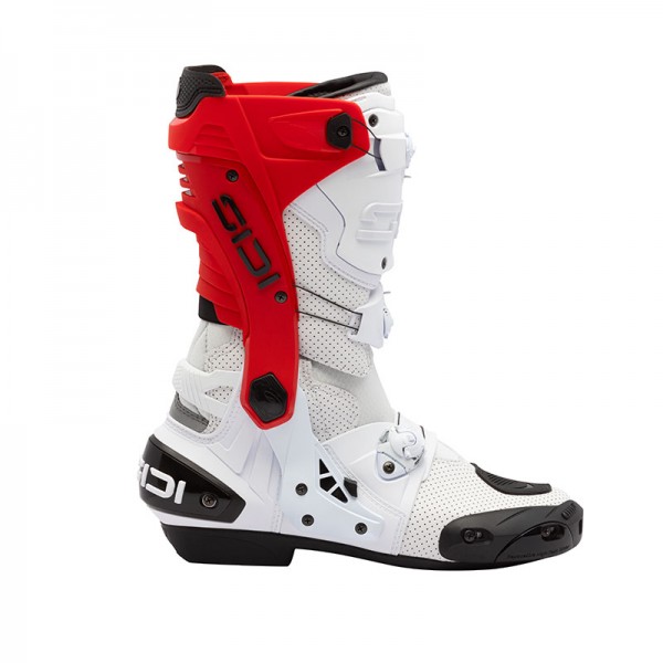 SIDI REX AIR 24  WHITE RED BOOTS
