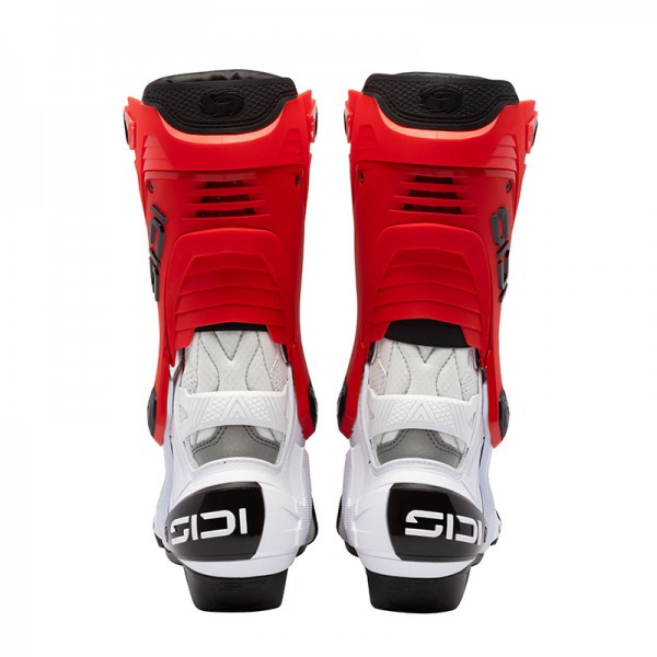 SIDI REX AIR 24  WHITE RED BOOTS