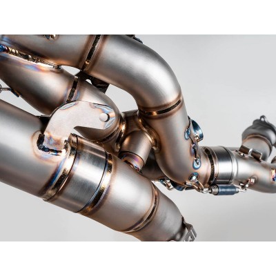 SPARK COMPLETE RACING DYNO TITANIUM EXHAUST FOR DUCATI STREETFIGHTER V4 2025-2026 PART #GDU8854T