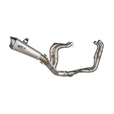 SPARK COMPLETE RACING KONIX EVO TITANIUM EXHAUST FOR APRILIA TUONO V4 RR / FACTORY 2017-2020 PART #GAP8804T