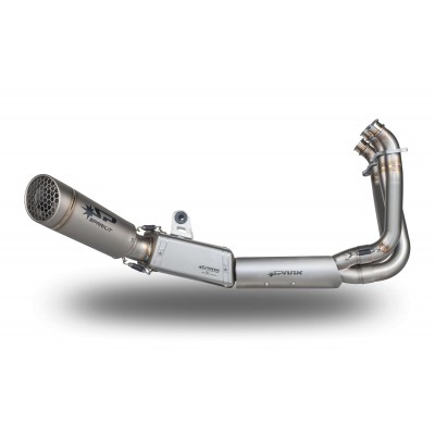 SPARK EXHAUST TITANIUM FULL SYSTEM FOR TRIUMPH TRIDENT 660 2021-2024 PART # GTR8820T