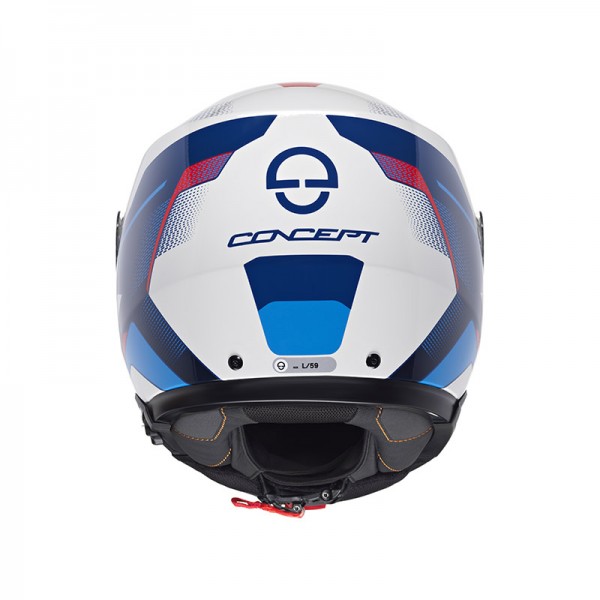 SCHUBERTH CONCEPT TRACER BLUE HELMET 