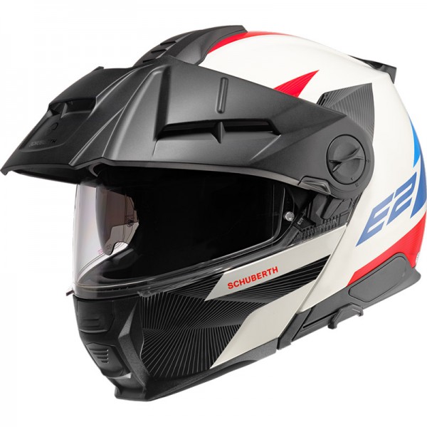 Schuberth E2 Defender Modular White Helmet
