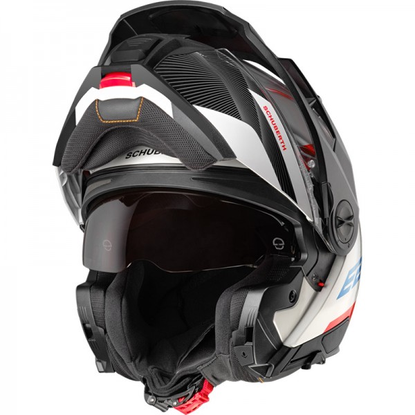 Schuberth E2 Defender Modular White Helmet