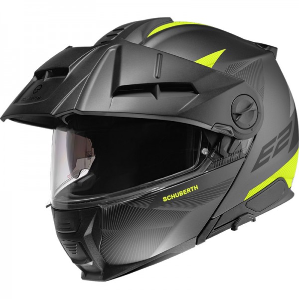 Schuberth E2 Defender Modular Yellow Helmet