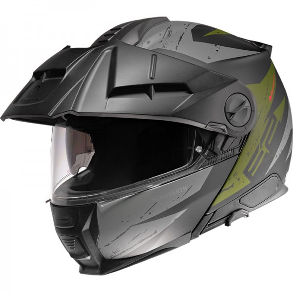 Schuberth E2 Explorer Modular Green Helmet