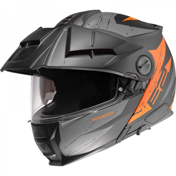 Schuberth E2 Explorer Modular Orange Helmet