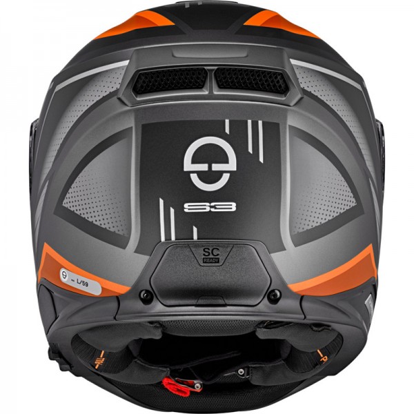 SCHUBERTH S3 STORM ORANGE HELMET