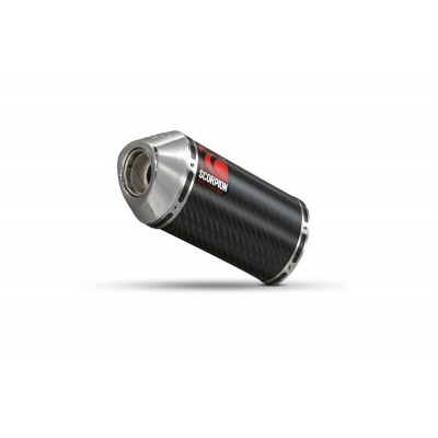 SCORPION FACTORY CARBINE SLIP-ON (PAIR) CARBON FIBRE FOR SUZUKI GSX 1300R HAYABUSA 2008-2017 PART # ESI104CFO