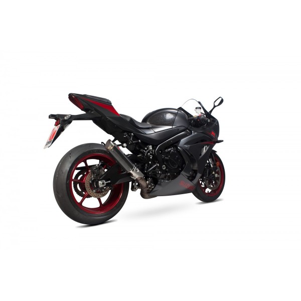 SCORPION RP1-GP SLIP-ON CARBON FIBRE FOR SUZUKI GSX-R 1000 2017-2018 PART # SI1011CEM