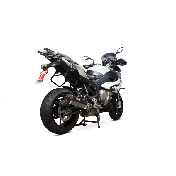 SCORPION SERKET PARALLEL SLIP-ON CARBON FIBRE FOR BMW S1000 XR 2015-2019 PART # RBM75CEO