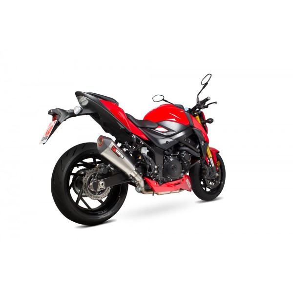 SCORPION SERKET TAPER FULL SYSTEM TITANIUM FOR SUZUKI GSX-S 750 2017-2020 PART # RSI122TEO