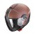 SCORPION EXO CITY 2 CARBO BROWN MATT HELMET