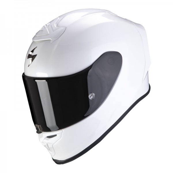 SCORPION EXO-R1 EVO AIR SOLID WHITE HELMET