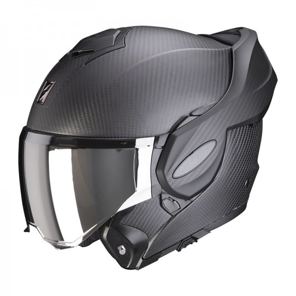 SCORPION EXO TECH EVO CARBON BLACK MATT HELMET