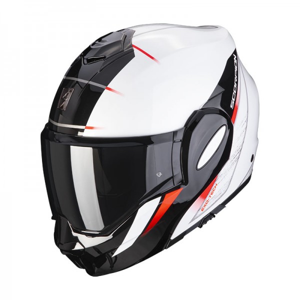 SCORPION EXO TECH EVO PRIMUS WHITE HELMET
