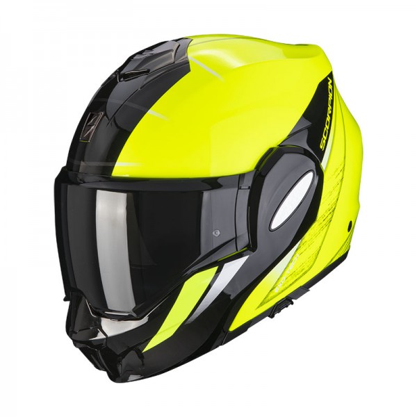 SCORPION EXO TECH EVO PRIMUS YELLOW HELMET