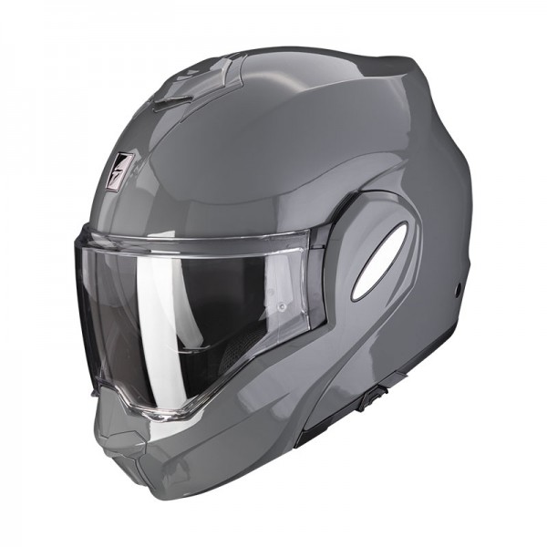 SCORPION EXO TECH EVO SOLID CEMENT GREY HELMET