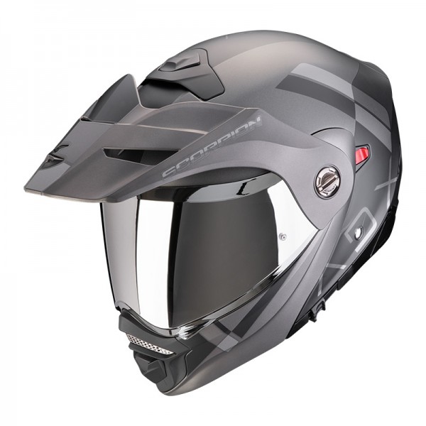 SCORPION ADX-2 GALANE SILVER HELMET
