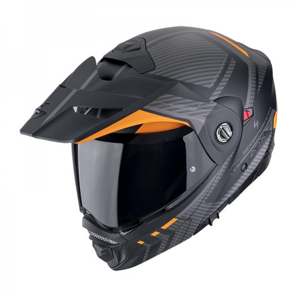 SCORPION ADX-2 LEWIS MODULAR ORANGE MATT HELMET