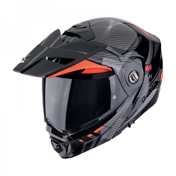 SCORPION ADX-2 LEWIS MODULAR RED HELMET