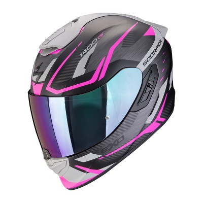 SCORPION EXO 1400 EVO 2 AIR ACCORD PINK HELMET