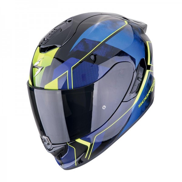 SCORPION EXO 1400 EVO 2 AIR INTENSIO BLUE HELMET