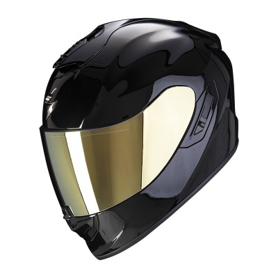 SCORPION EXO 1400 EVO 2 AIR SOLID BLACK HELMET