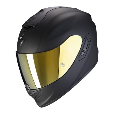 SCORPION EXO 1400 EVO 2 AIR SOLID BLACK MATT HELMET