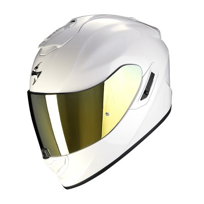 SCORPION EXO 1400 EVO 2 AIR SOLID WHITE HELMET