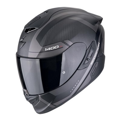 SCORPION EXO 1400 EVO 2 CARBON AIR ENKO BLACK HELMET