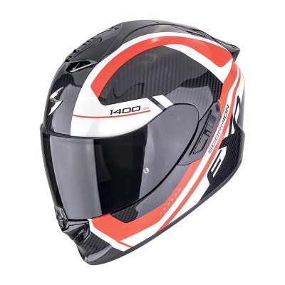SCORPION EXO 1400 EVO 2 CARBON AIR ENKO RED HELMET