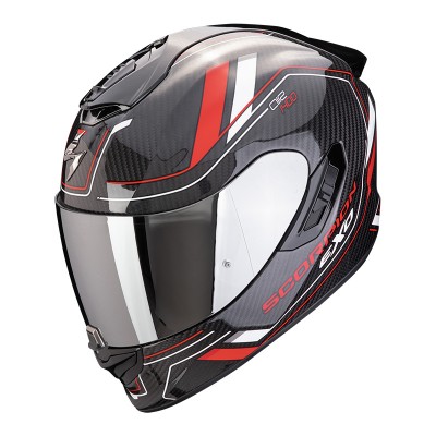 SCORPION EXO 1400 EVO 2 CARBON AIR MIRAGE RED HELMET