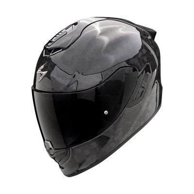SCORPION EXO 1400 EVO 2 CARBON AIR ONYX BLACK HELMET
