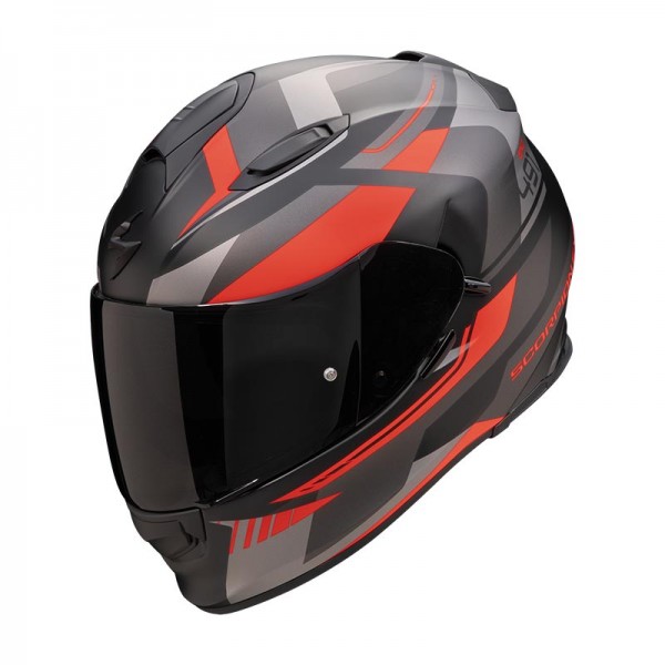 SCORPION EXO 491 ABILIS BLACK RED HELMET