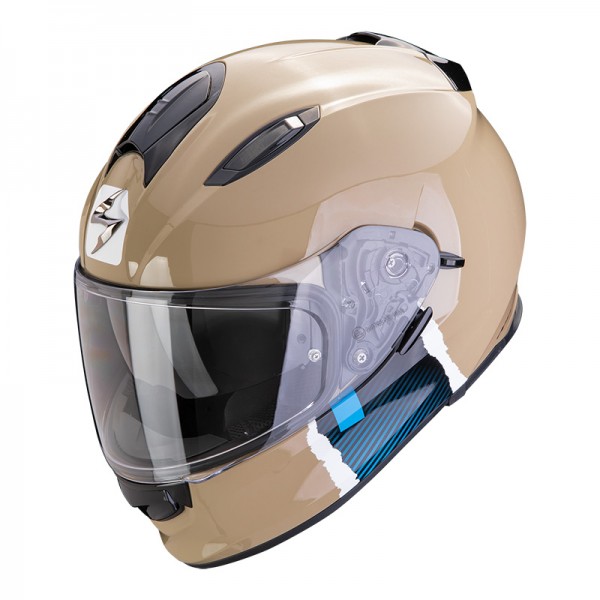 SCORPION EXO 491 CODE SAND BLUE HELMET
