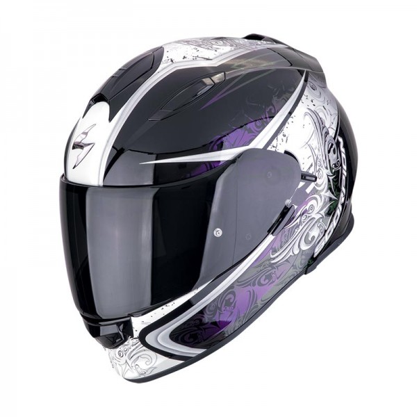 SCORPION EXO 491 RUN BLACK CHAMELEON HELMET