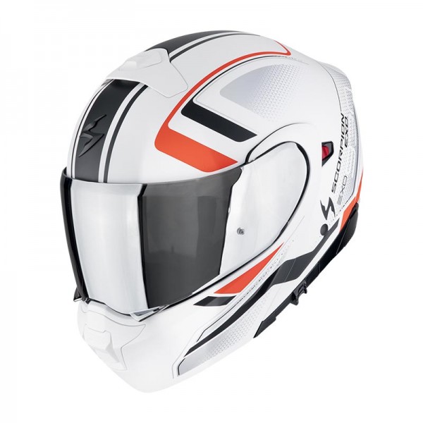 SCORPION EXO 930 EVO ARDENS WHITE MATT HELMET