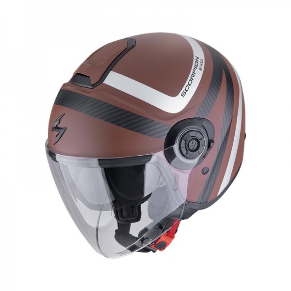 SCORPION EXO CITY 2 RIVA BROWN MATT HELMET