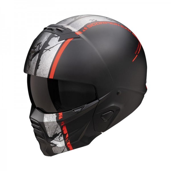 SCORPION EXO COMBAT 2 LORD RED HELMET