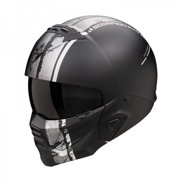 SCORPION EXO COMBAT 2 LORD WHITE HELMET