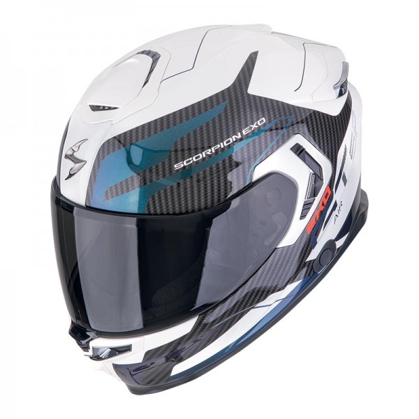SCORPION EXO-GT SP AIR FLEX CHAMELEON WHITE HELMET
