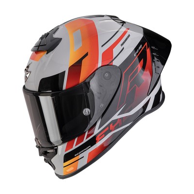 SCORPION EXO R1 EVO 2 AIR ADRENALINE ORANGE HELMET