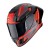 SCORPION EXO R1 EVO 2 AIR VITAL SILVER RED HELMET