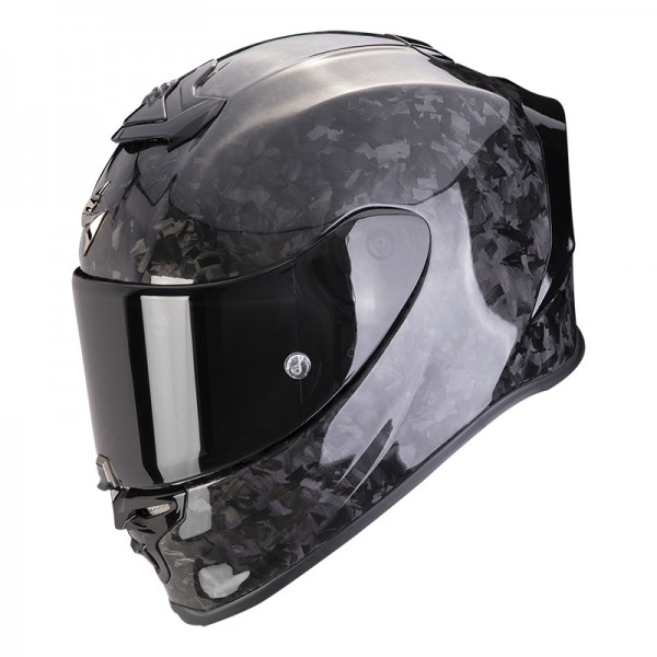 SCORPION EXO R1 EVO CARBON AIR ONYX BLACK HELMET