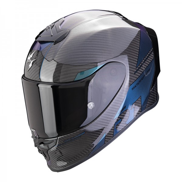 SCORPION EXO-R1 EVO CARBON AIR RALLY CHAMELEON HELMET
