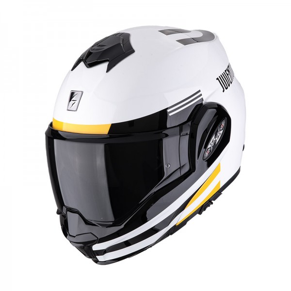 SCORPION EXO TECH EVO PRO JUVENTUS WHITE HELMET
