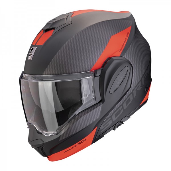 SCORPION EXO TECH EVO TEAM RED HELMET